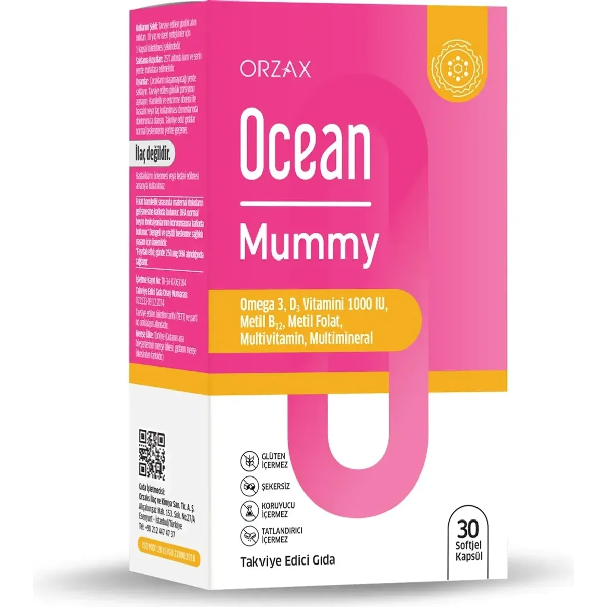 Ocean Mummy 30 Softgel Kapsül