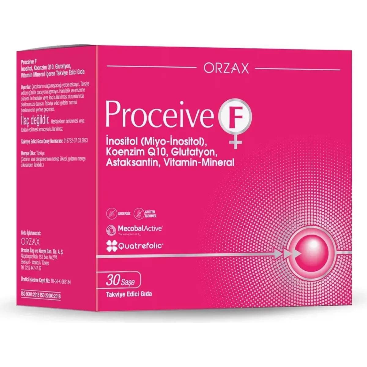 Proceive F Saşe