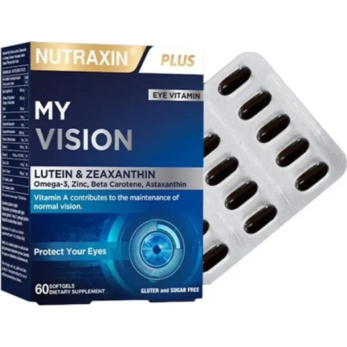Nutraxin Plus My Vision 60 Kapsül