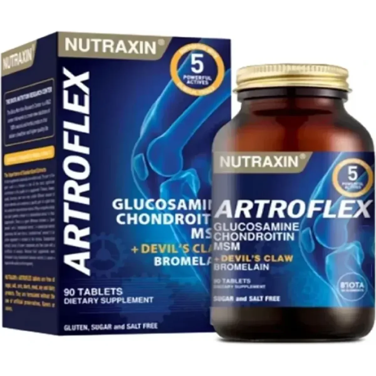 Nutraxin Artroflex 90 Tablet Glukozamin Destekli Takviye Edici Gıda.